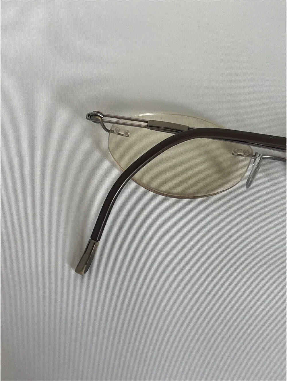 Silhouette Eyeglasses Mens Womens Silver Rimless Titan 5227 40 6055  49[]19 145